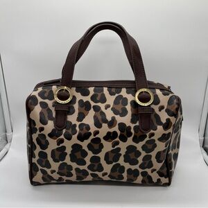 Leopard print Tommy Hilfiger handbag purse